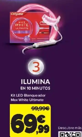 Carrefour ILUMINA EN 10 MINUTOS Kit LED Blanqueador Max White Ultimate oferta