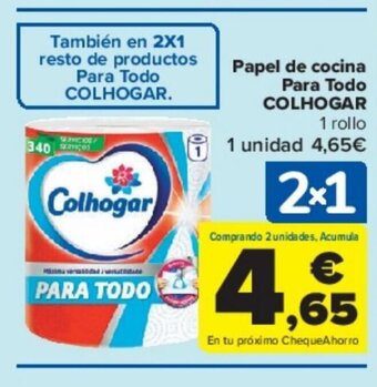 Carrefour Papel de cocina Para Todo COLHOGAR oferta