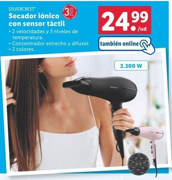 Lidl Secador silvercrest oferta