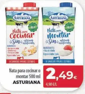 Spar Tenerife Nata para cocinar central lechera asturiana oferta