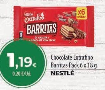 Spar Tenerife Chocolate nestlé oferta