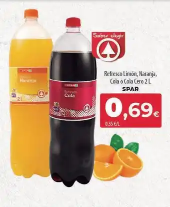 Spar Tenerife Refresco de limón, naranja cola oferta