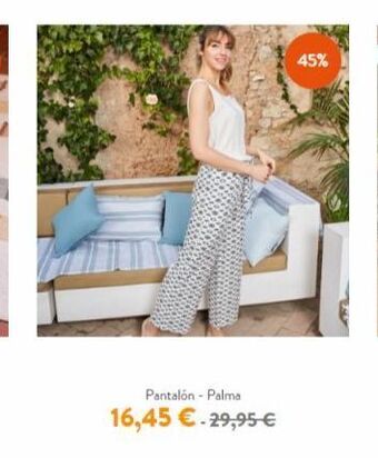 Pantalones palma