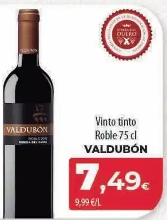 Spar Tenerife Vino tinto valdubón oferta