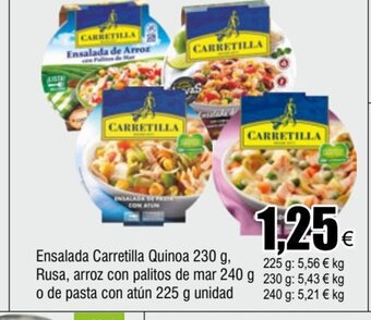 FROIZ Ensalada Carretilla Quinoa 230 g, oferta
