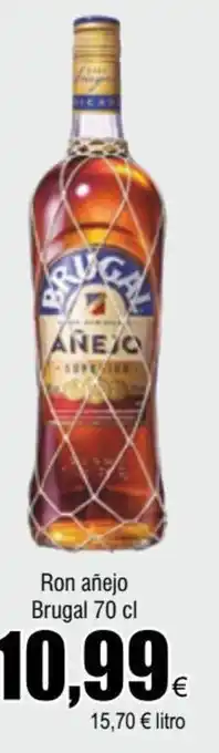 FROIZ Ron añejo Brugal 70 cl oferta