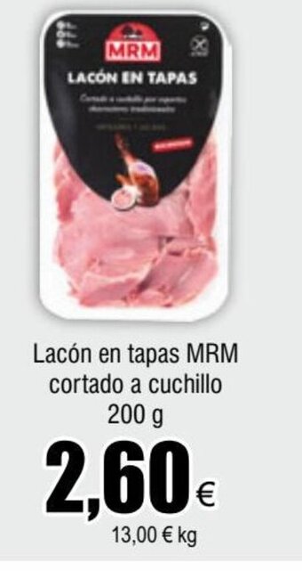 FROIZ Lacón en tapas MRM cortado a cuchillo 200 g oferta