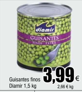 FROIZ Guisantes finos Diamir 1,5 kg oferta