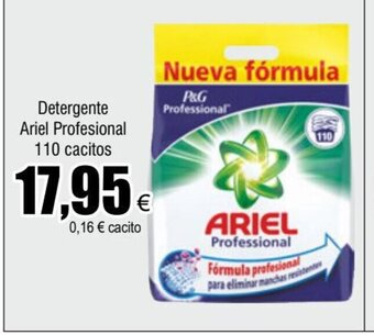 FROIZ Detergente Ariel Profesional 110 cacitos oferta