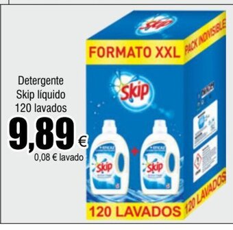 FROIZ Detergente Skip líquido 120 lavados oferta