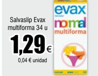 FROIZ Salvaslip Evax multiforma 34 u oferta