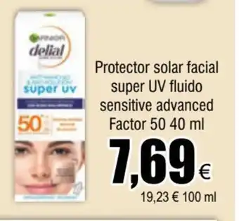 FROIZ Protector solar facial super UV fluido sensitive advanced Factor 50 40 ml oferta