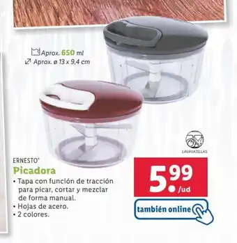 Lidl ERNESTO Picadora oferta