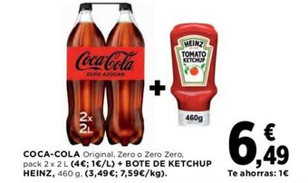 Hipercor COCA-COLA oferta