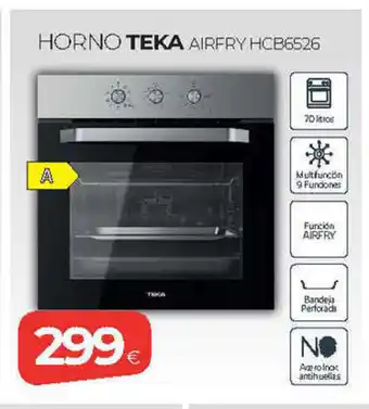 Tien 21 HORNO TEKA AIRFRY HCB6526 oferta
