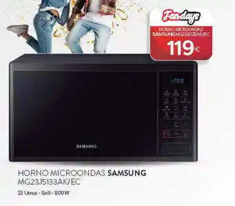 Tien 21 HORNO MICROONDAS SAMSUNG oferta