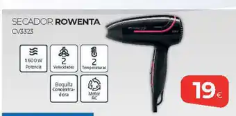 Tien 21 SECADOR ROWENTA CV3323 oferta