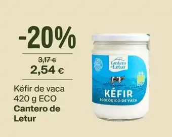 Veritas Kéfir de vaca 420 g ECO Cantero de Letur oferta