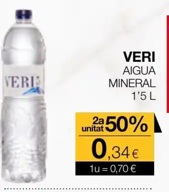 Plusfresc VERI AIGUA MINERAL 1'5 L oferta
