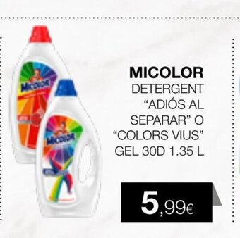 Plusfresc MICOLOR DETERGENT oferta