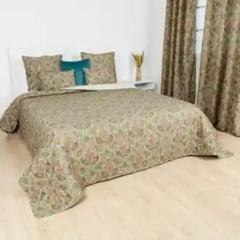 Tramas+ Colcha bouti mariya verde oferta