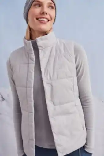 Cortefiel Chaleco térmico acolchado gris oferta