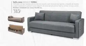 MyMobel Sofá cama terra oferta