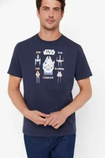 Cortefiel Camiseta estampado star wars ® oferta