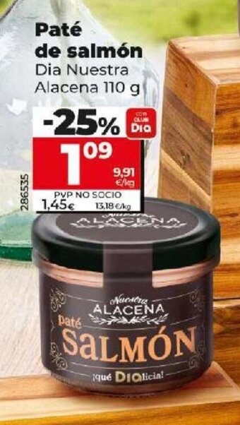 Dia Paté de salmón oferta