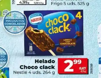 Dia Helado Choco clack oferta