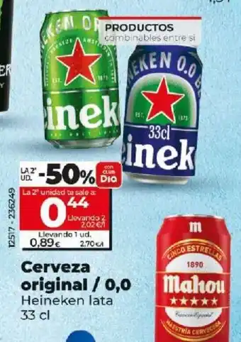 Dia Cerveza original / 0,0 oferta