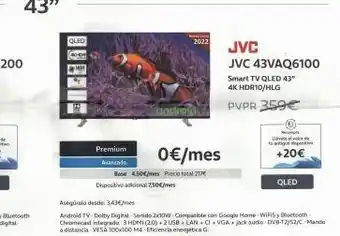 Movistar Smart tv jvc oferta