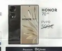 Movistar Honor 70 premium 0€/mes honor 70⁰⁰ pvpr 599€ oferta