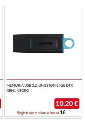 Microsshop Usb kingston oferta
