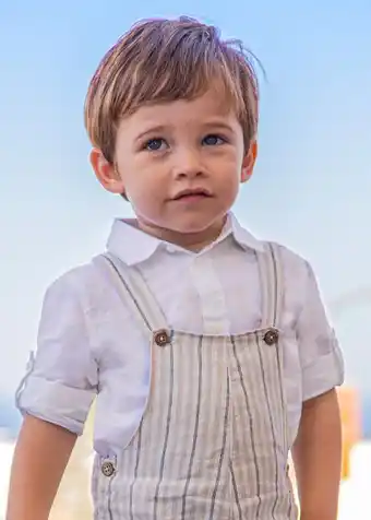 Mayoral Camisa lino básica bebé oferta