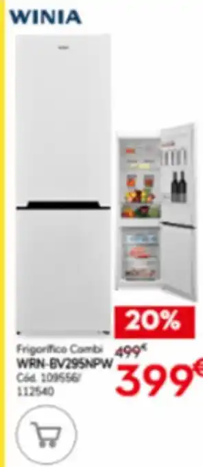 Conforama Frigorifice Combi WRN-BV295NPW Cód. 109556 112540 oferta