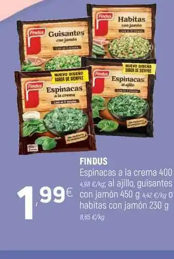 Coviran Findus Espinacas A La Crema oferta