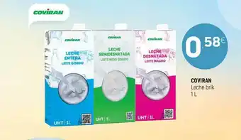 Coviran Coviran Leche Brik 1L oferta