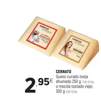 Coviran Cerrato Queso Curado Oveja Ahumado O Mezcla Tostado Viejo 250g / 300g oferta