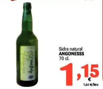 Alimerka Angonesss Sidra natural 70cl. oferta