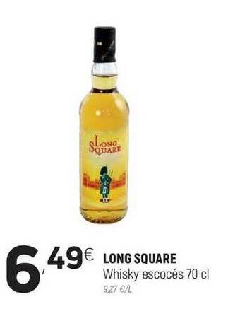 Coviran Long Square Whisky Escocés 70cl oferta