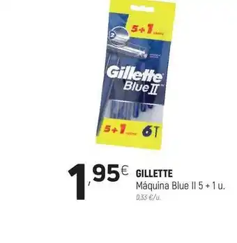 Coviran Gillette Máquina Blue Ii 5+1u oferta