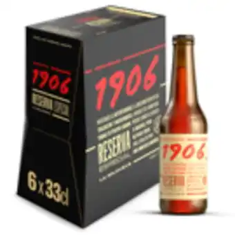 Cervesa 1906 reserva pack 6 ampolles 33cl