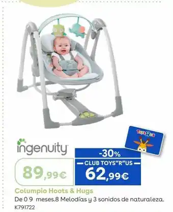 ToysRus Columpio hoots & hugs oferta