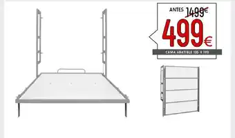 Atrapamuebles Cama abatible oferta