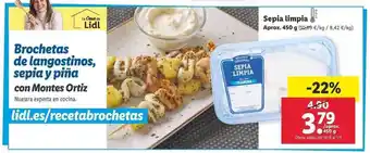 Lidl Sepia Limpia 450g oferta