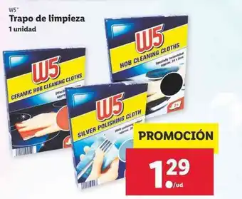 Lidl Trapo de limpieza oferta
