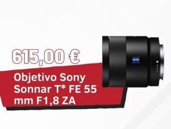 Visanta Objetivos sony oferta