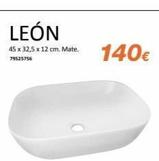 Distriplac León 45 x 32,5 x 12 cm. mate. 79525756 140€ oferta