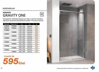 Distriplac Mate duscholux oferta